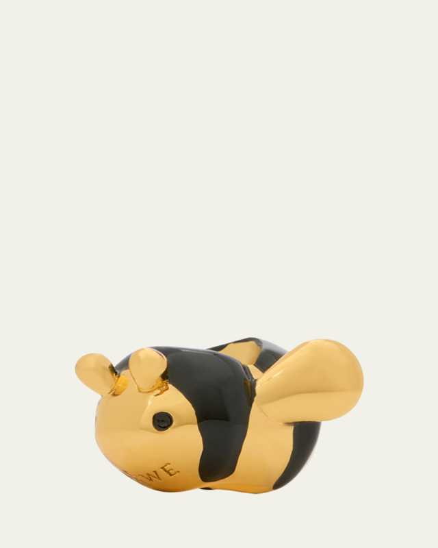 Bee Dice in Brass